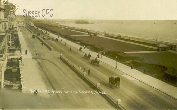Image of Hove - Birds eye view of the lawns