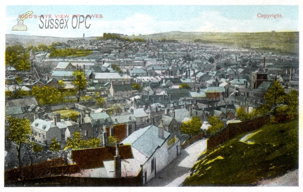 Image of Lewes - A bird's-eye view