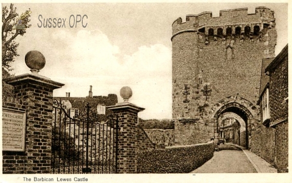 Image of Lewes - The Castle - Barbican