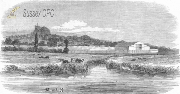 Image of Lewes - Cattle Show from the River