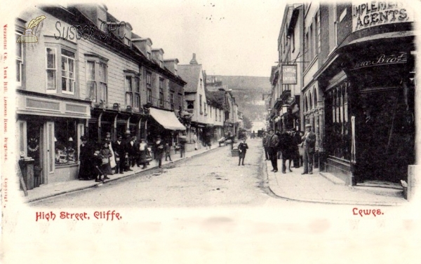 Image of Lewes - High Street, Cliff