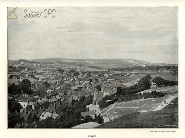 Image of Lewes - View of the town