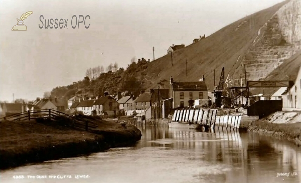 Image of Lewes - River Ouse & Cliffs