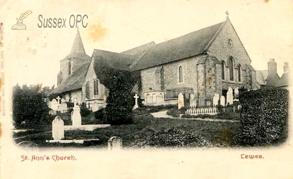 Lewes - St Anne's Church