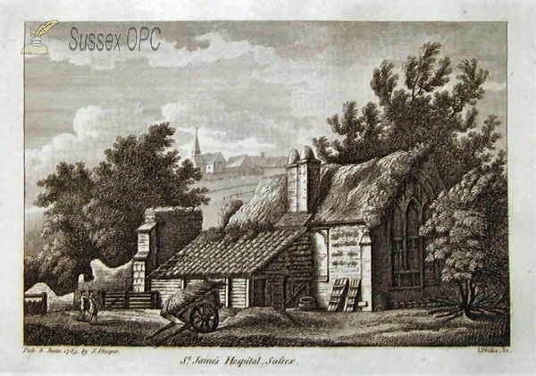 Lewes - St James's Hospital, Plan