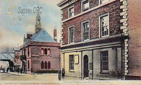 Image of Lewes - Victoria Hospital & Free Library