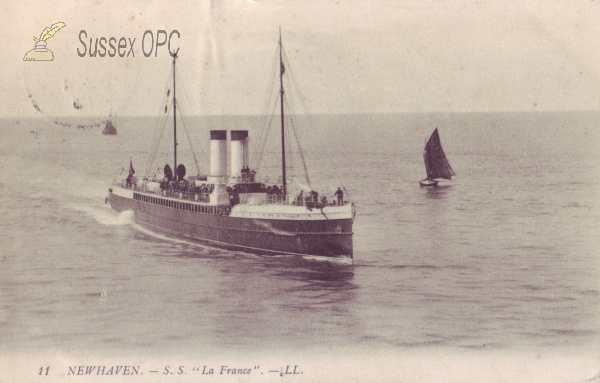 Image of Newhaven - Ship (S.S. La France)