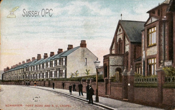 Image of Newhaven - Fort Road & Roman Catholic Church