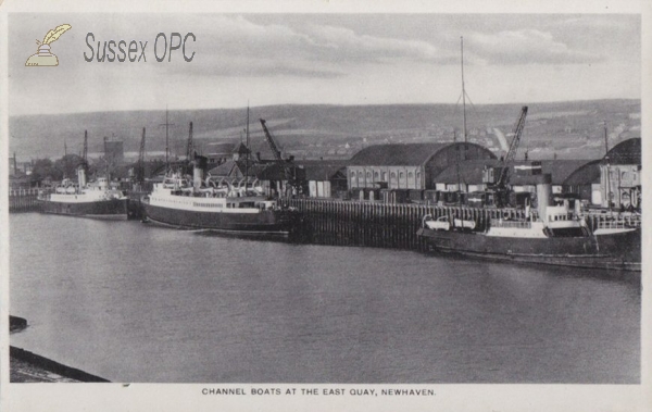 Image of Newhaven - Channel Boats at East Quay