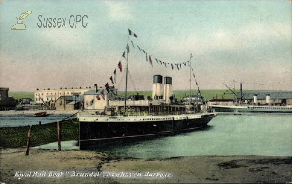 Image of Newhaven - Royal Mail Boat 'Arundel'