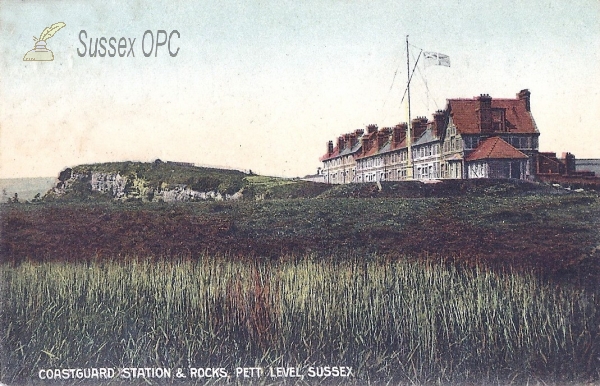 Image of Pett Level - Coastguard Station & Rocks