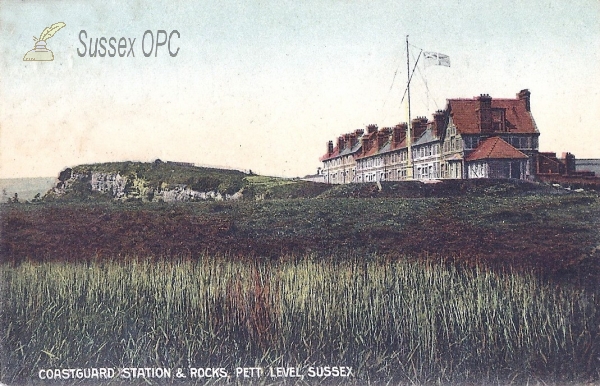 Image of Pett Level - Coastguard Station & Rocks