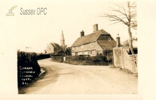 Image of Pett - Corner Cottage & St Mary & St Peter Church