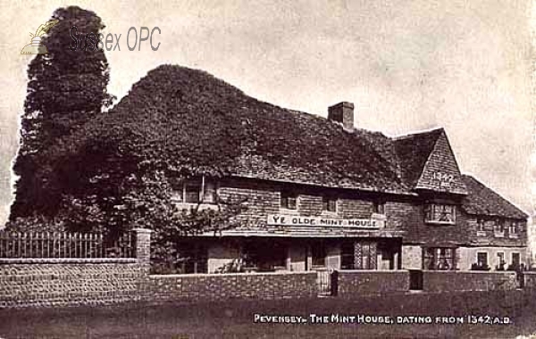 Image of Pevensey - The Mint House dating frm 1342 A.D.