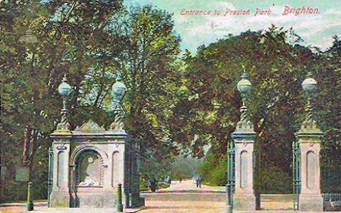 Image of Preston - Preston Park (Entrance)
