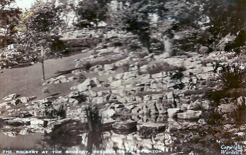 Image of Preston - Preston Park, Rockery