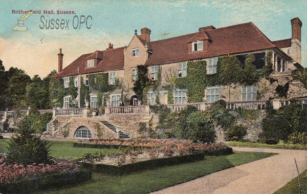 Image of Rotherfield - Rotherfield Hall (Garden side)
