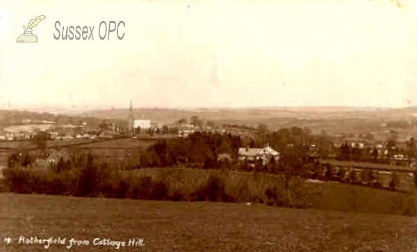 Rotherfield - View from Cottage Hill