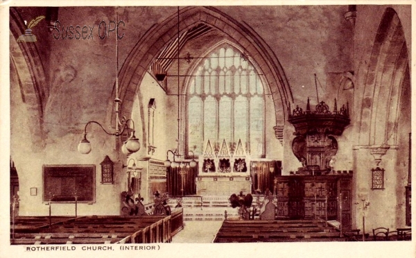Image of Rotherfield - St Deny's Church (interior)