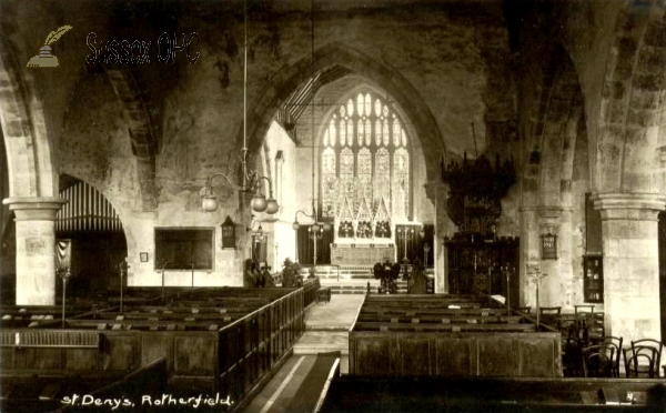 Rotherfield - St Deny's Church (interior)