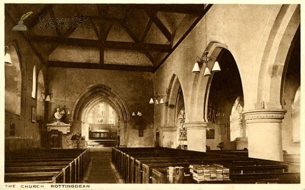 Rottingdean - St Margaret's Church (interior)