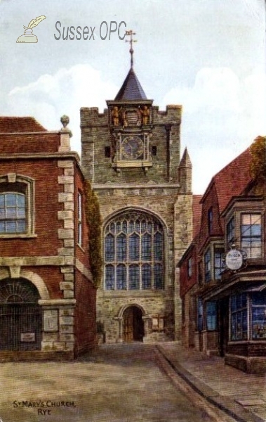 Image of Rye - St Mary's Church