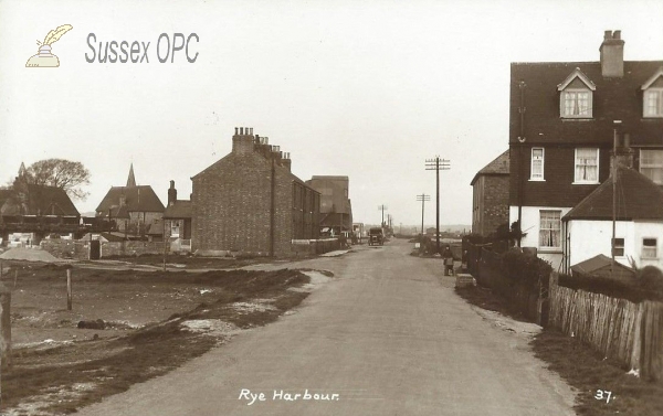 Image of Rye Harbour - Street scene (Holy Spirit Church)
