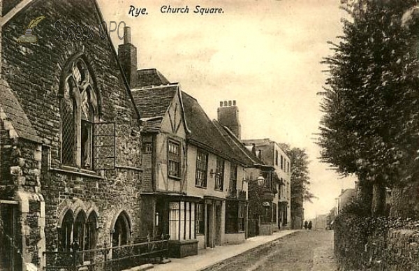 Rye - Church Square & Carmelite Chapel