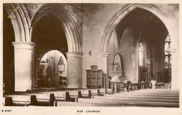 Image of Rye - St Mary's Church (Interior)