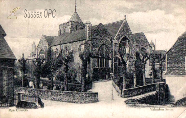 Image of Rye - St Mary's Church