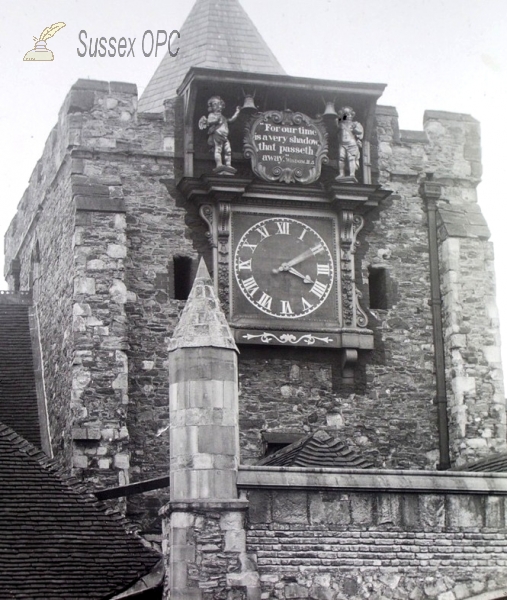 Image of Rye - St Mary's Church (Clock)