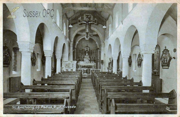 Rye - St Anthony of Padua (Interior)