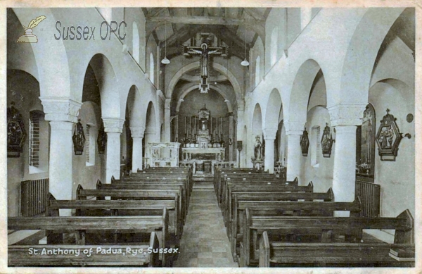 Image of Rye - St Anthony of Padua (Interior)