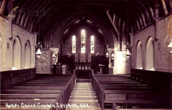 Image of Hurst Green - Holy Trinity Church (Interior)