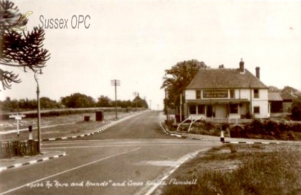 Image of Flimwell - The Hare & Hounds and Cross Roads