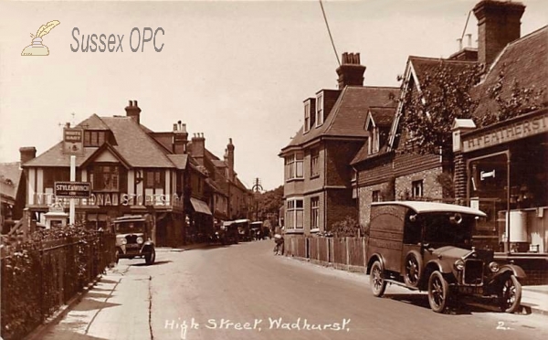Image of Wadhurst - High Street (with van)