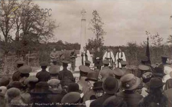 Image of Wadhurst - Unveiling War Memorial