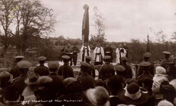 Image of Wadhurst - Unveiling War Memorial