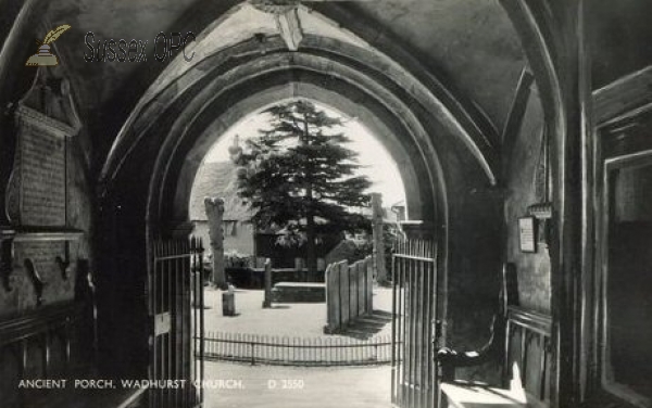 Wadhurst - St Peter & St Paul's Church (Porch)