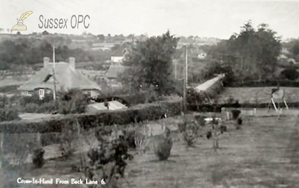 Image of Cross in Hand - View from Back Lane