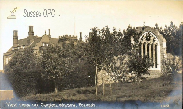 Image of Waldron - Foxhunt, View from Chancel Window