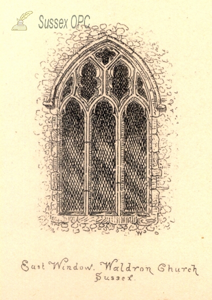 Waldron - All Saints Church (East Window)