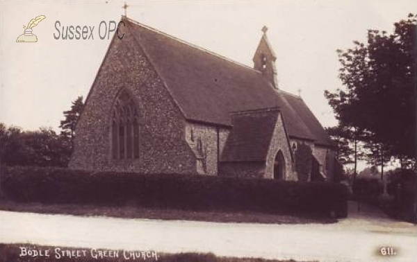 Bodle Street Green - St John the Evangelist Church 