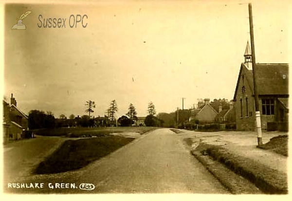 Image of Rushlake Green - School & Green