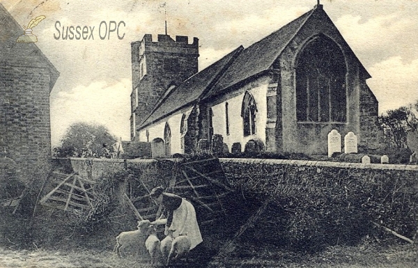 Warbleton - St Mary's Church - Feeding the Lambs