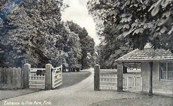Image of West Firle - Firle Park (Gates)