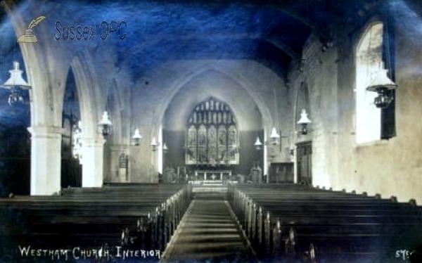 Image of Westham - St Mary's Church (Interior)