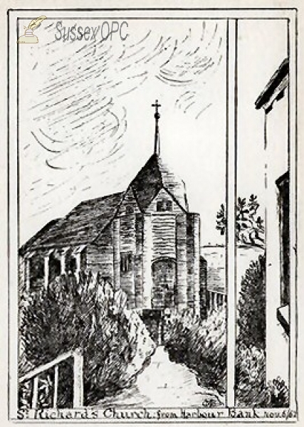 Image of Winchelsea Beach - St Richard's Church