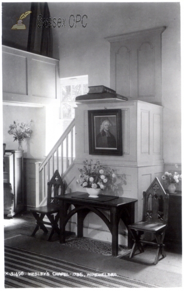 Winchelsea - Wesley's Chapel (Interior)