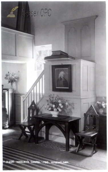 Image of Winchelsea - Wesley's Chapel (Interior)